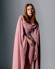 ELIANA CAPE DRESS