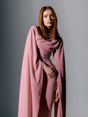 Eliana cape dress