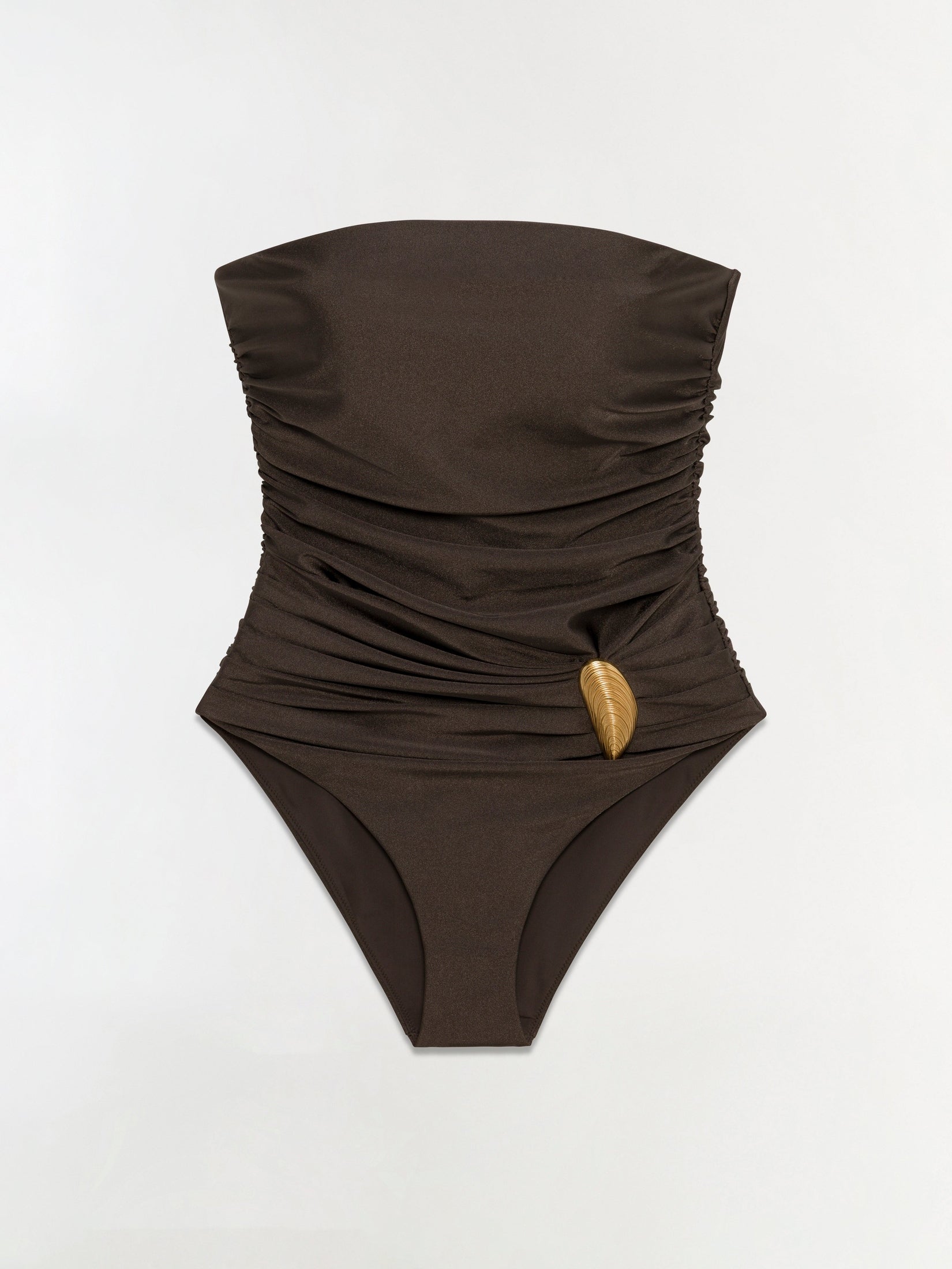 Lorena shell strapless one piece