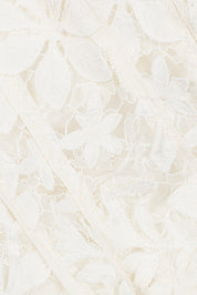 Imogen cotton lace bustier midi dress