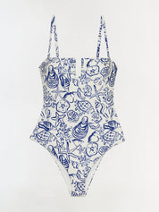 Ottilie strapless one piece