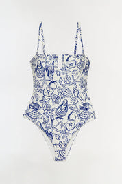 Ottilie strapless one piece