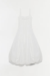 Hally cotton bubble midi dress