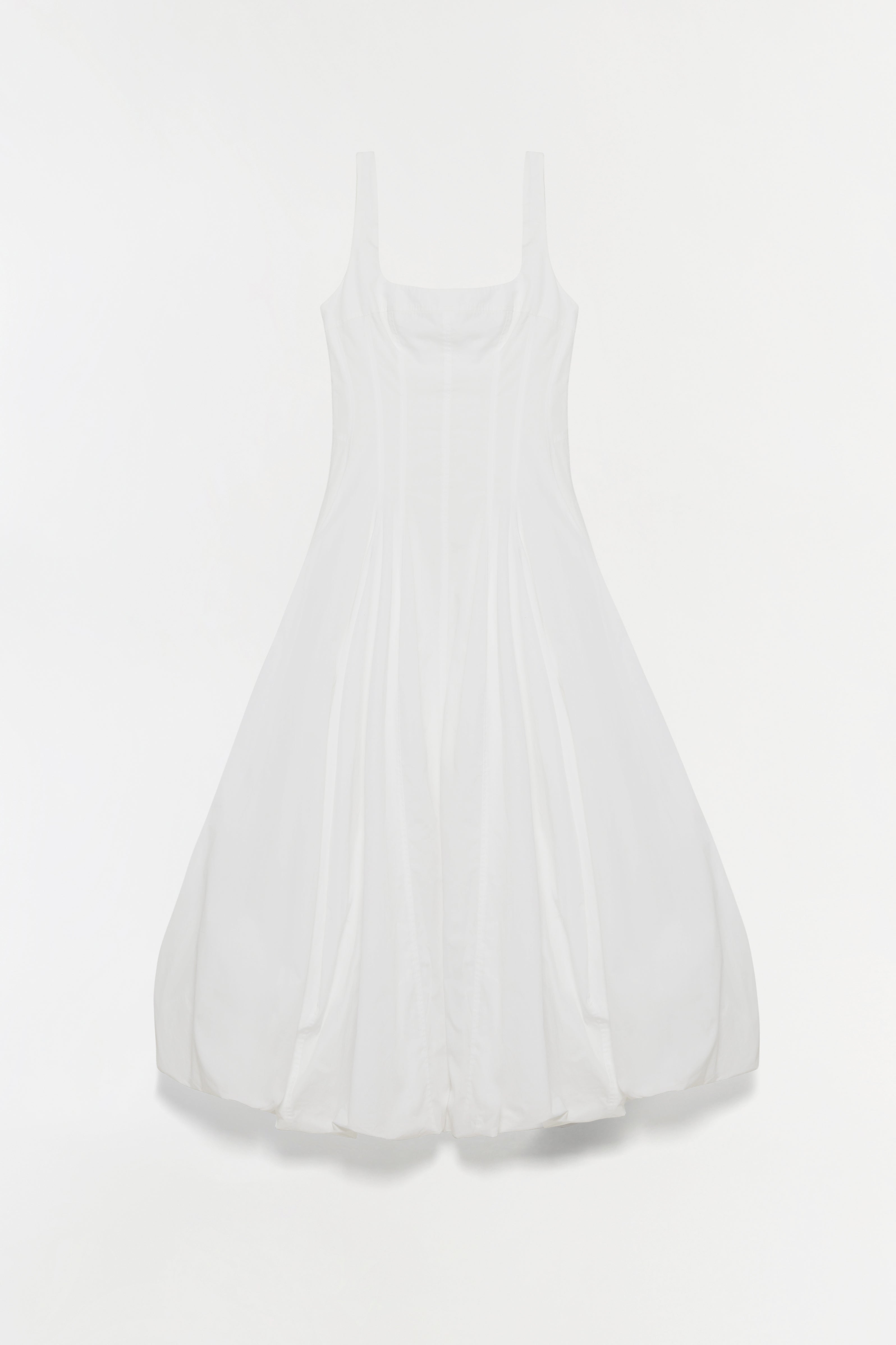 Hally cotton bubble midi dress