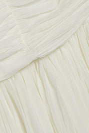 Danielle crinkle jersey bustier gown