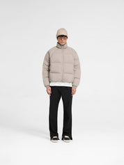 Funnel neck puffer
