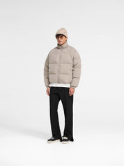 Funnel neck puffer
