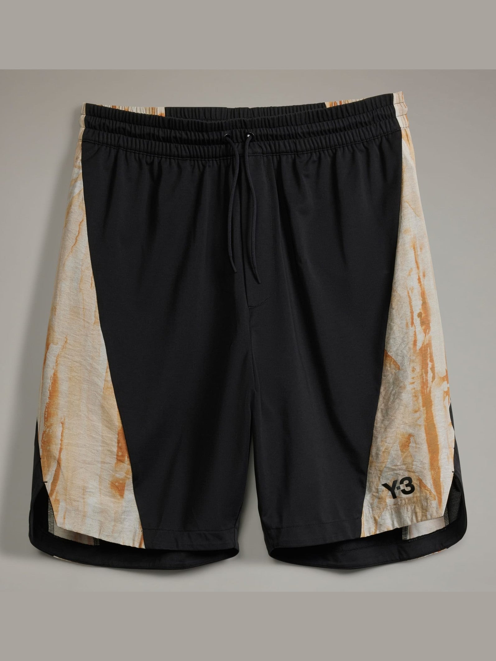 Y-3 rust dye shorts