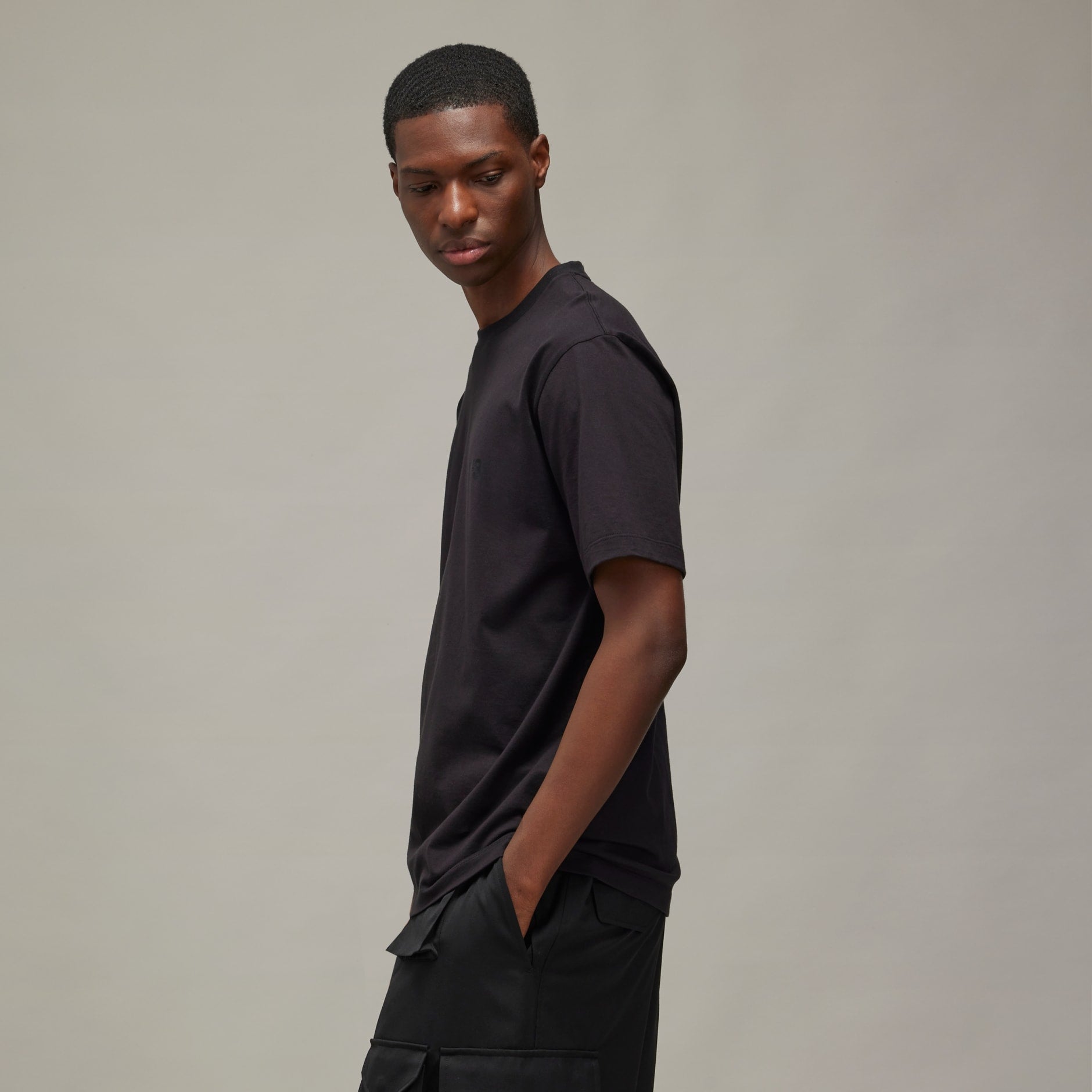Y-3 Regular Short Sleeve Tee BLACK