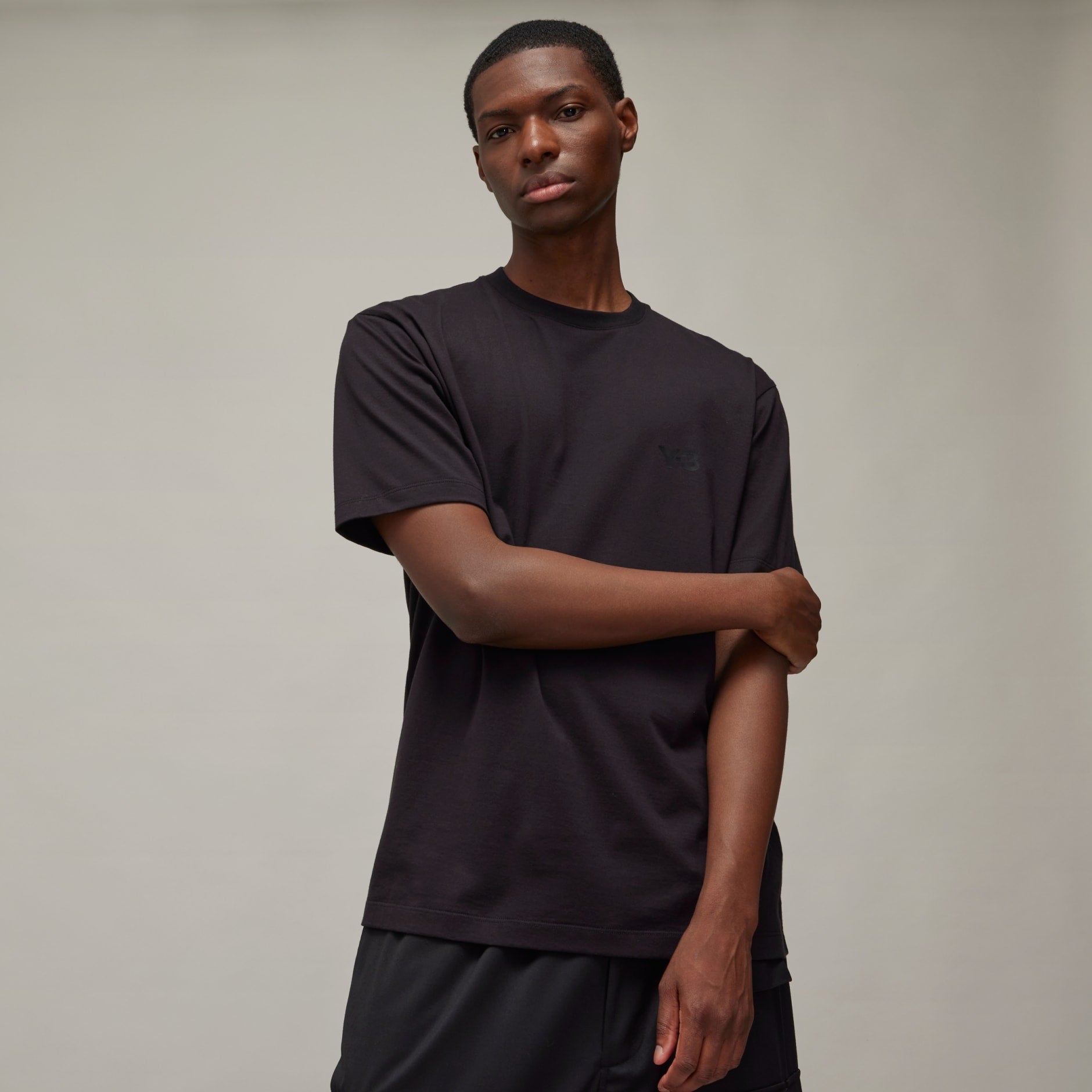 Y-3 Regular Short Sleeve Tee BLACK