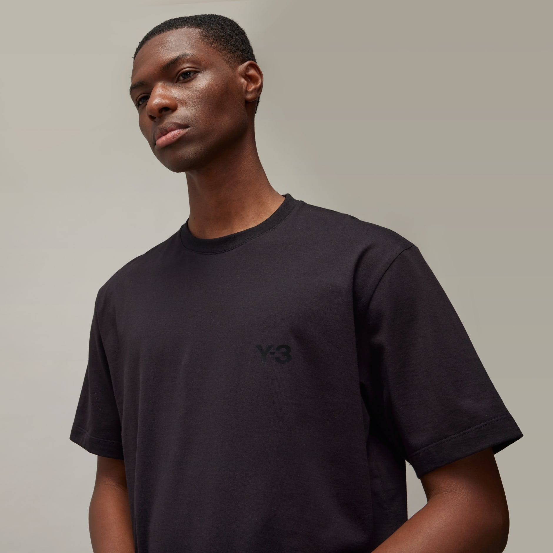 Y-3 Regular Short Sleeve Tee BLACK