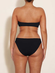 Coverage jean bikini - black
