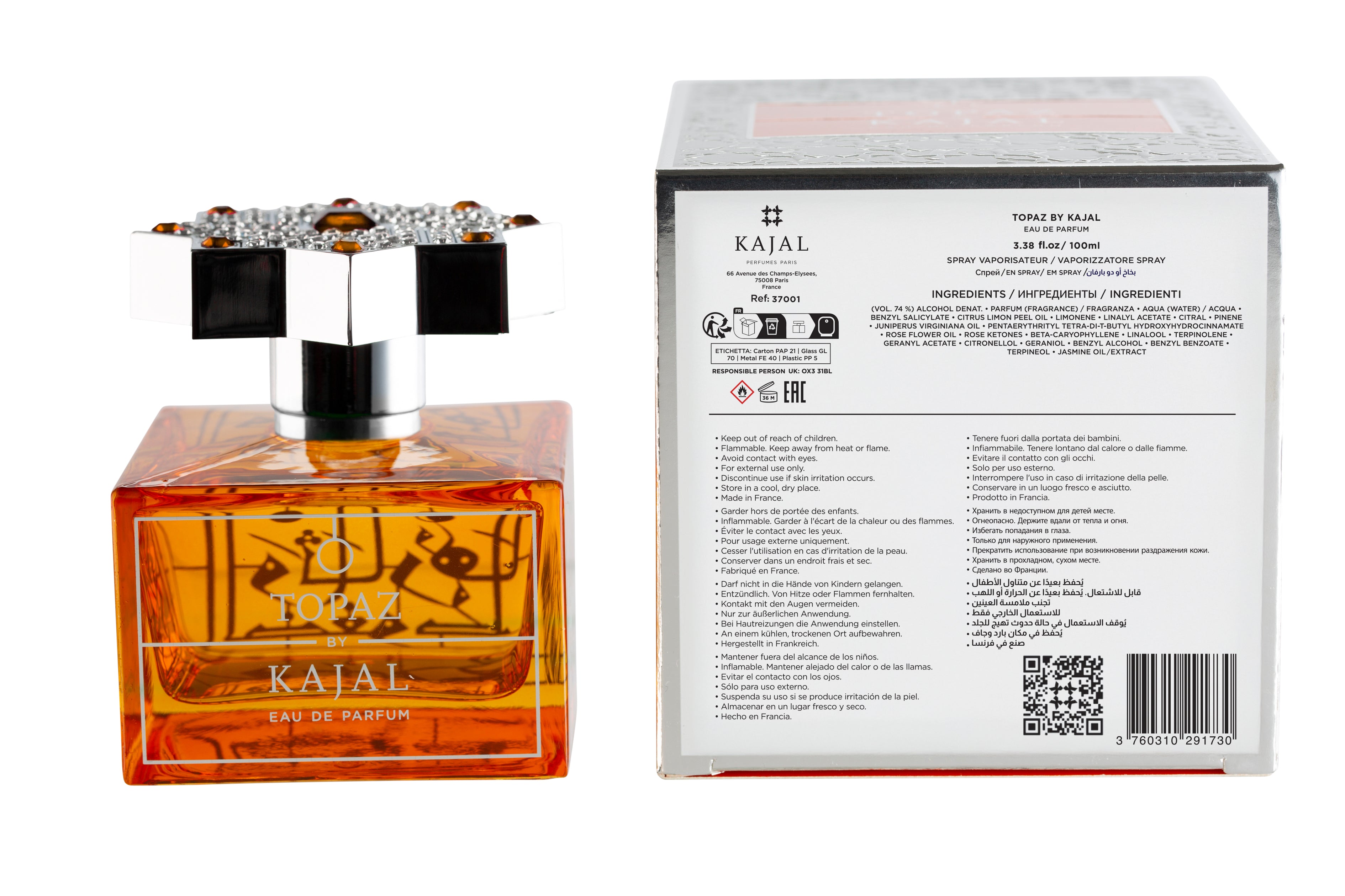 Topaz by kajal edp 100ml