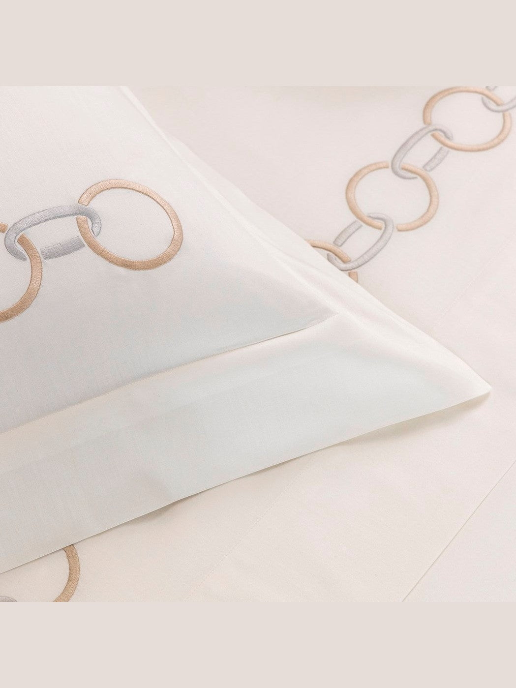 Links embroidery - bedset +2/51x71-20"x28" - bedset