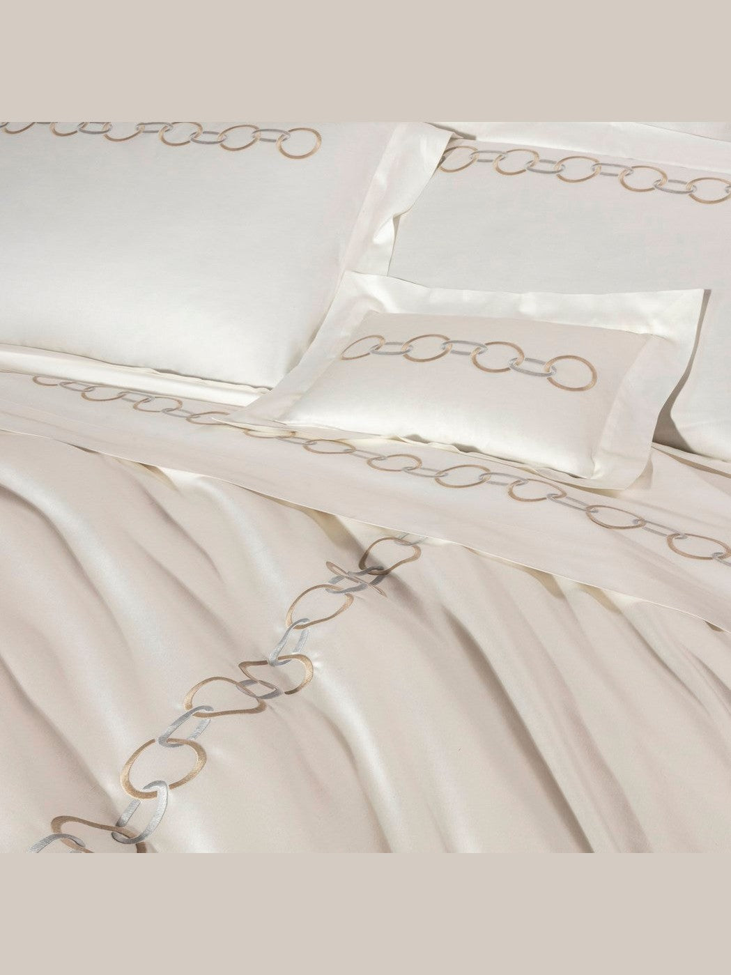 Links embroidery - duvet set 2/51x71 270x320 - duvet set