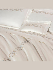 Links embroidery - bedset +2/51x71-20"x28" - bedset