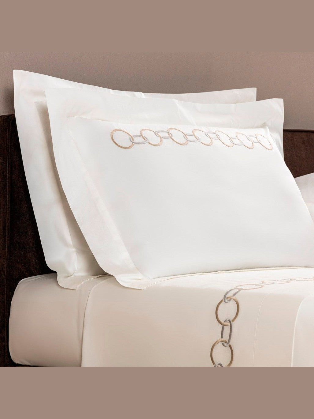 Links embroidery - duvet set 2/51x71 270x320 - duvet set