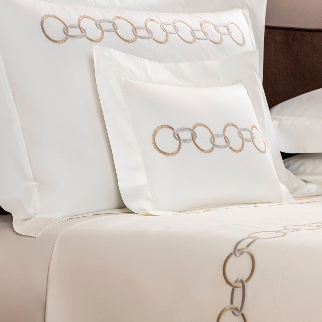 LINKS EMBROIDERY - BEDSET +2/51X71-20"X28" - BEDSET