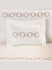 Links embroidery - bedset +2/51x71-20"x28" - bedset