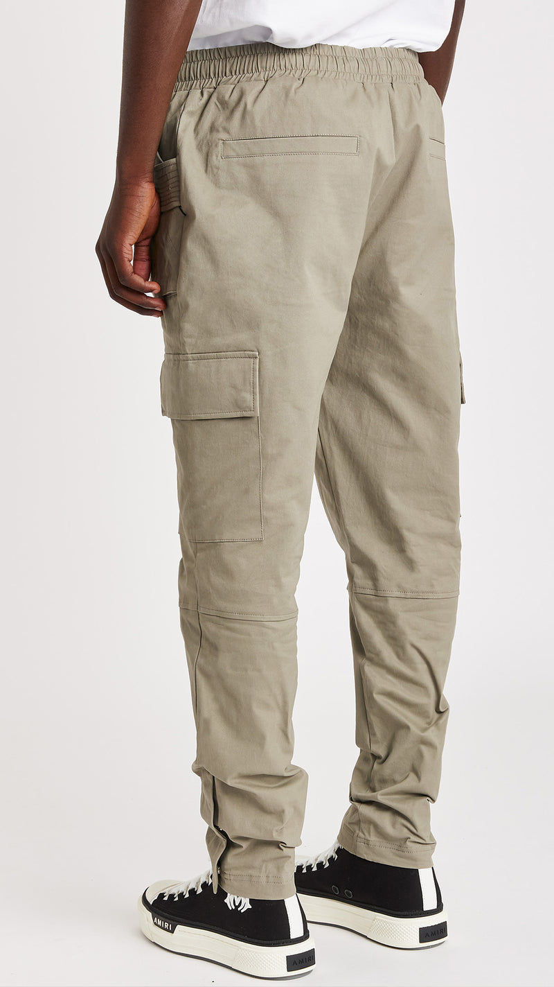 KHAKI TWILL CARGO PANT