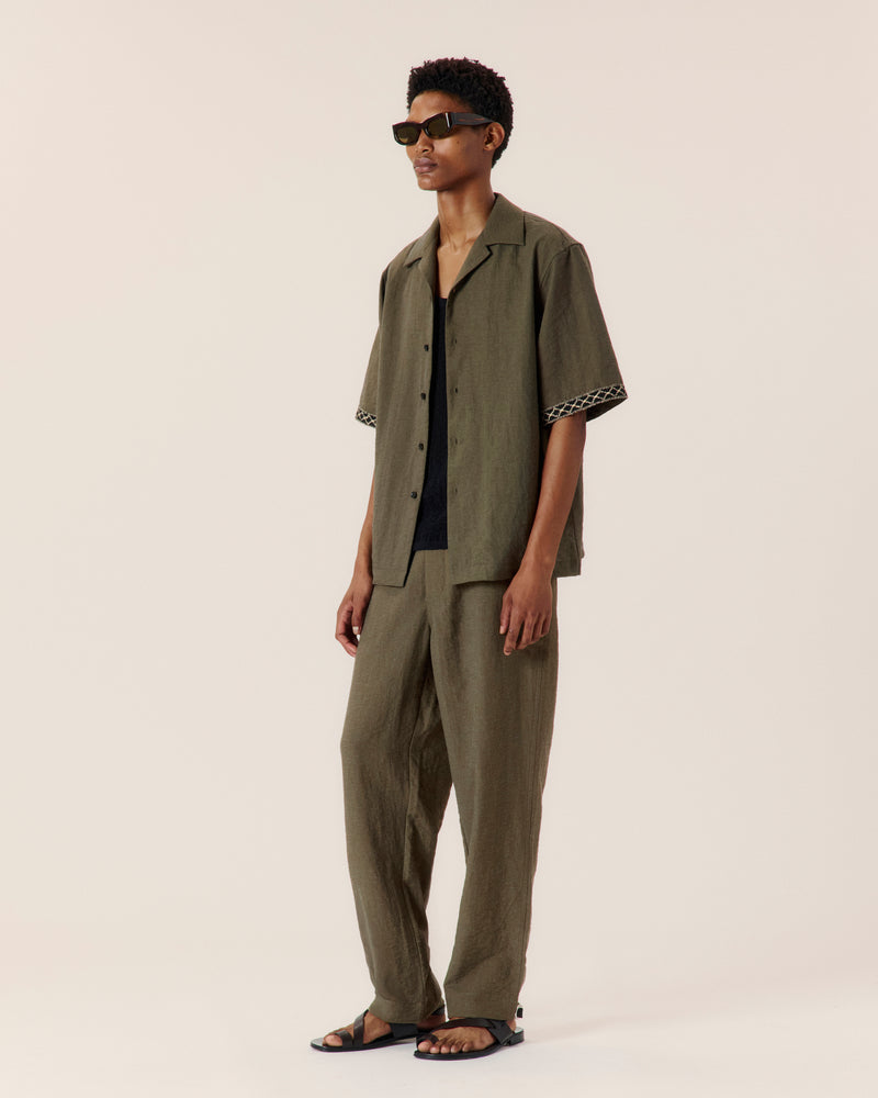 Resort bowling shirt