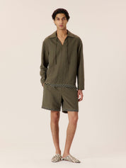 Resort front tie shirt
