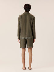 Resort front tie shirt