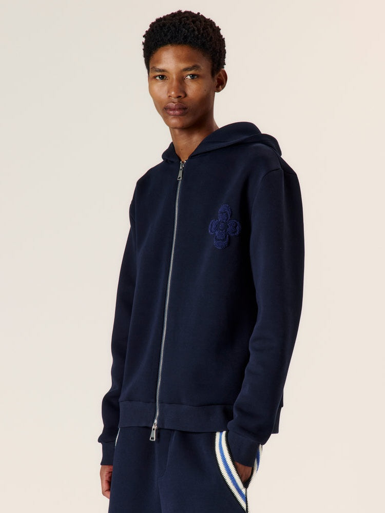 Embroidered hoodie