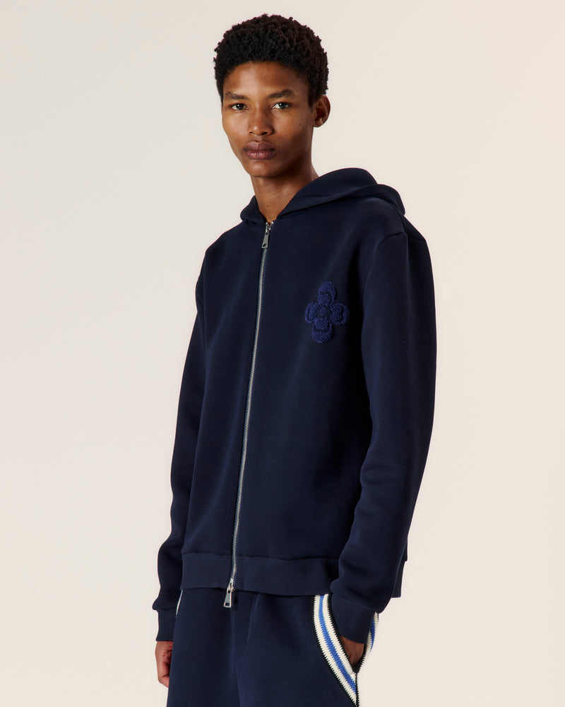 Embroidered hoodie