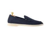 Ludovico blu scamosciato Loafers