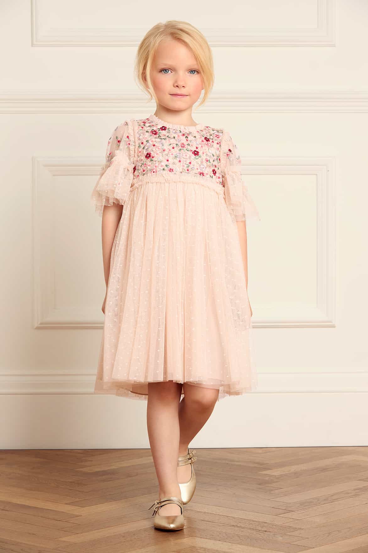 Lunaria Wreath Bodice Kids Dress