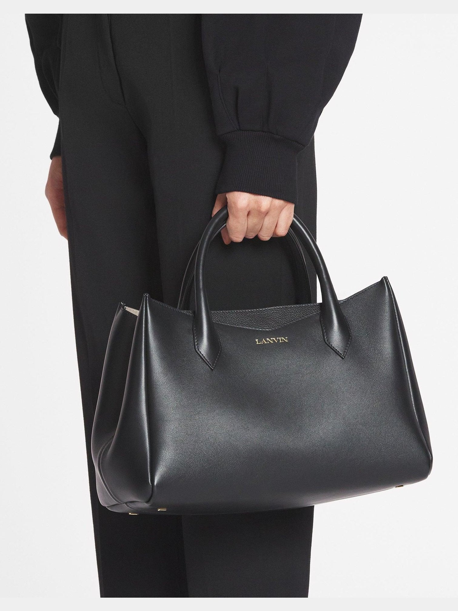 L'octave by lanvin leather day bag