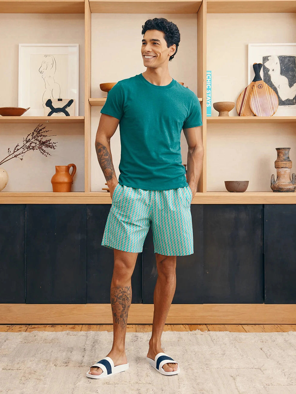Lucio linen blend t-shirt