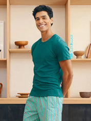 Lucio linen blend t-shirt