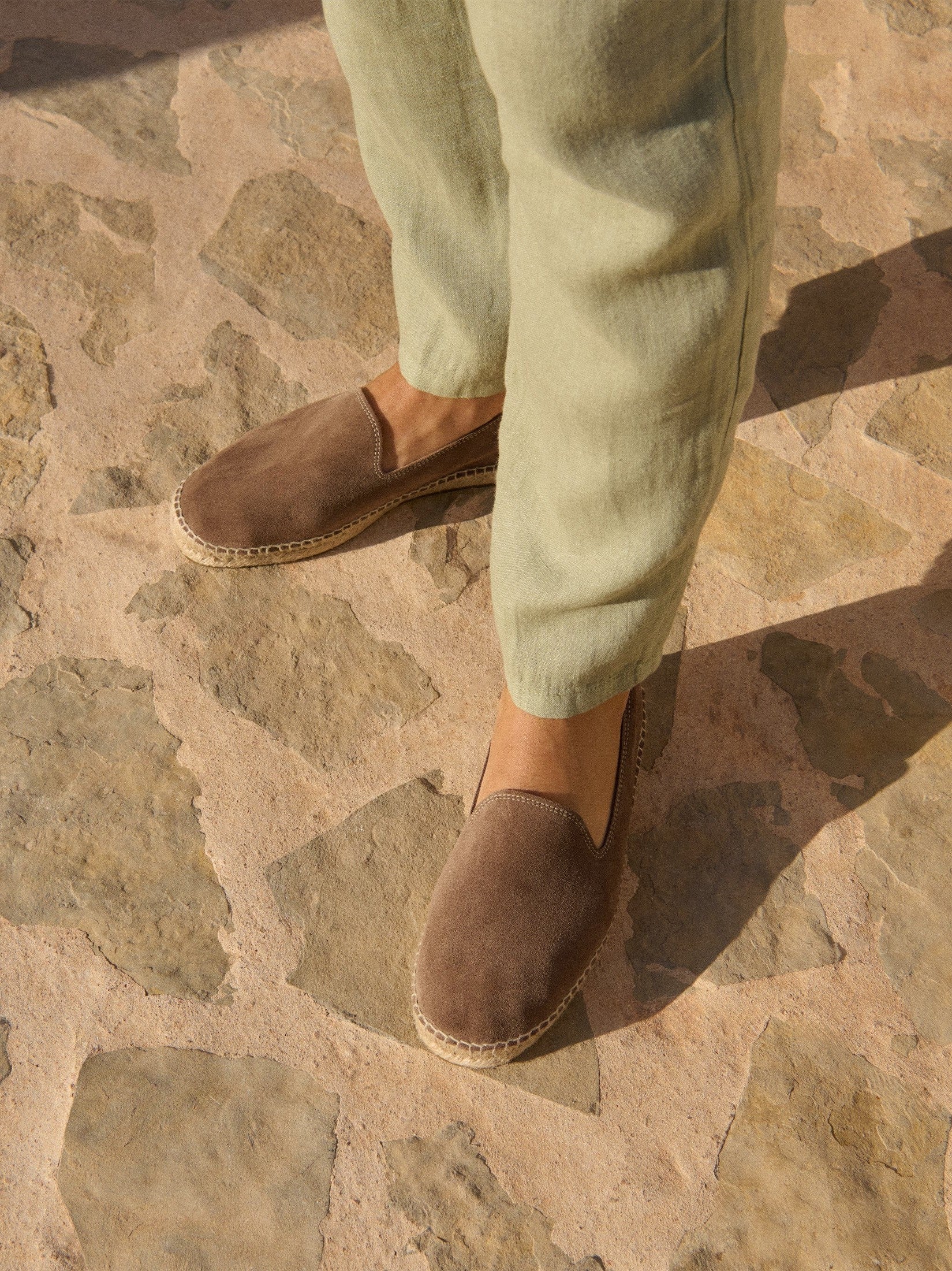 Suede Espadrilles