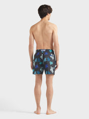 Men ultra-light and packable swim shorts tortues multicolores