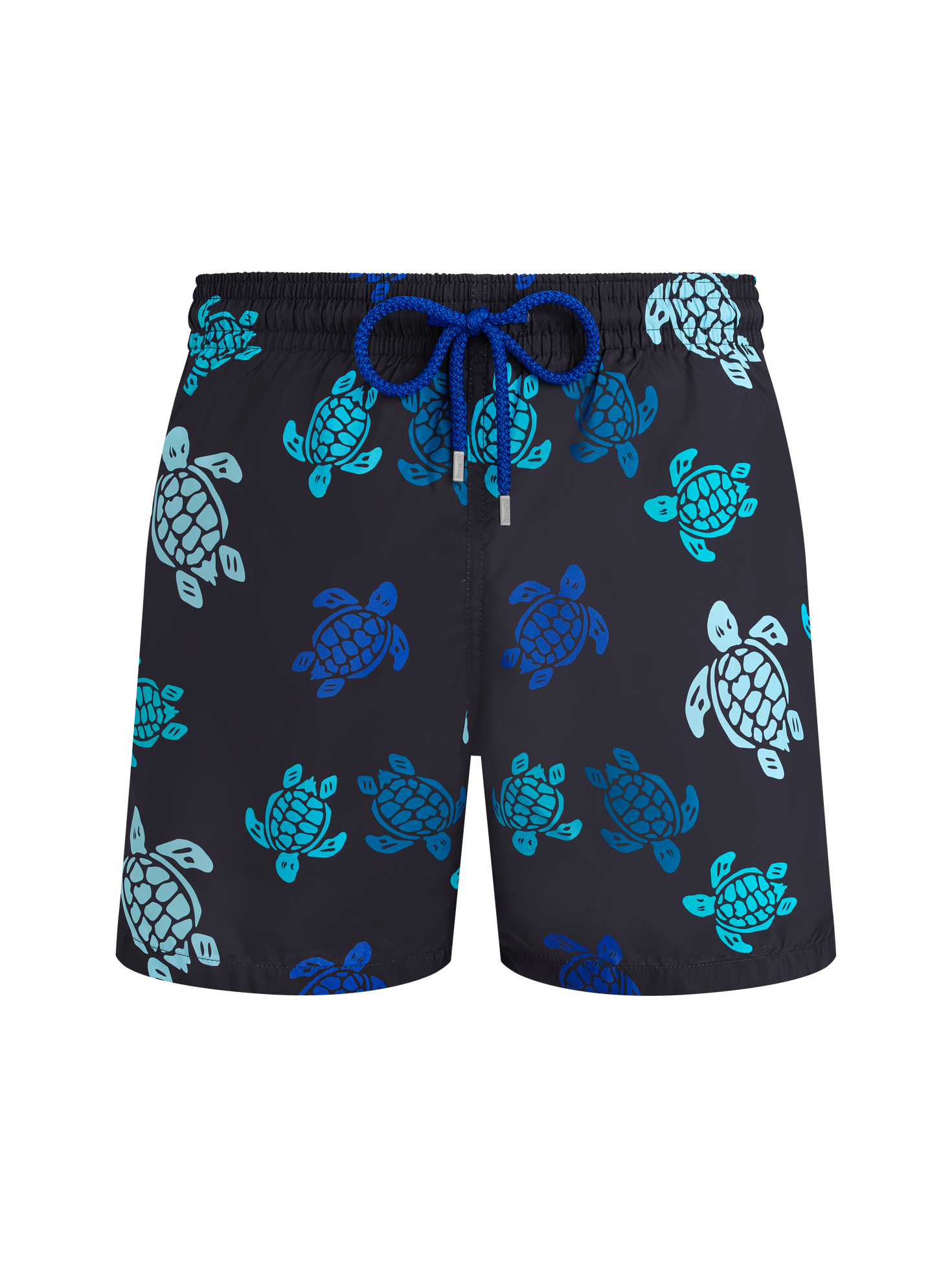 Men ultra-light and packable swim shorts tortues multicolores