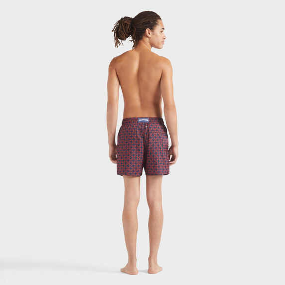 Men Ultra-light and packable Swim Shorts Homard Pixel