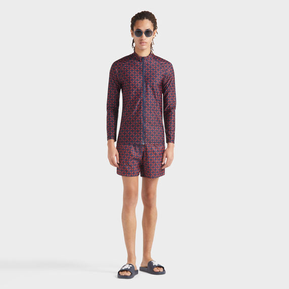 Men Ultra-light and packable Swim Shorts Homard Pixel