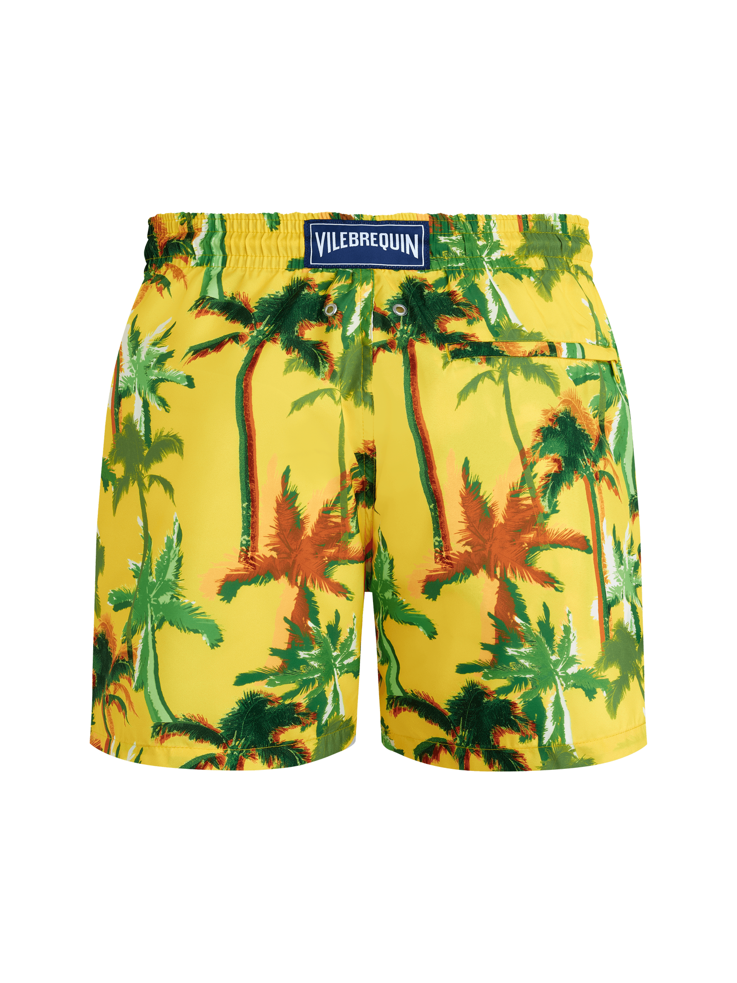 Men ultra-light and packable swim shorts palms offset