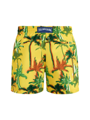 Men ultra-light and packable swim shorts palms offset