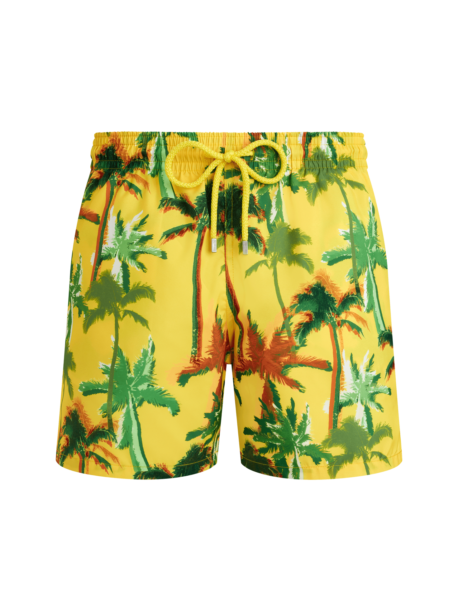 Men ultra-light and packable swim shorts palms offset
