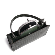 MAJJ  Olive Croc Embossed