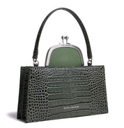 MAJJ  Olive Croc Embossed
