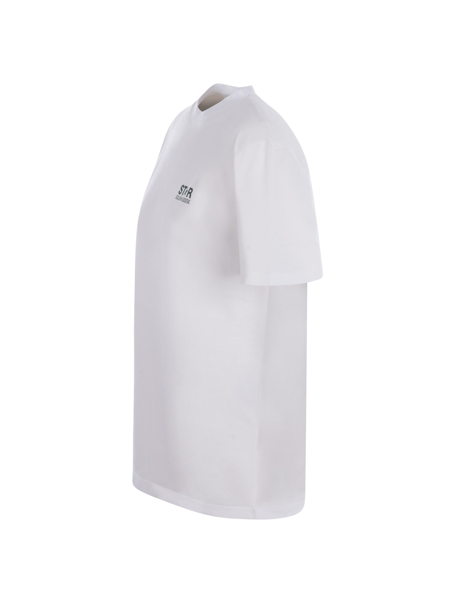 STAR/ W'S REGULAR T-SHIRT /LOGO/ BIG STAR BACK