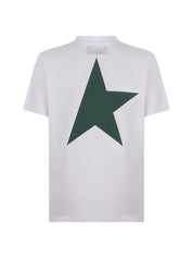 STAR/ W'S REGULAR T-SHIRT /LOGO/ BIG STAR BACK