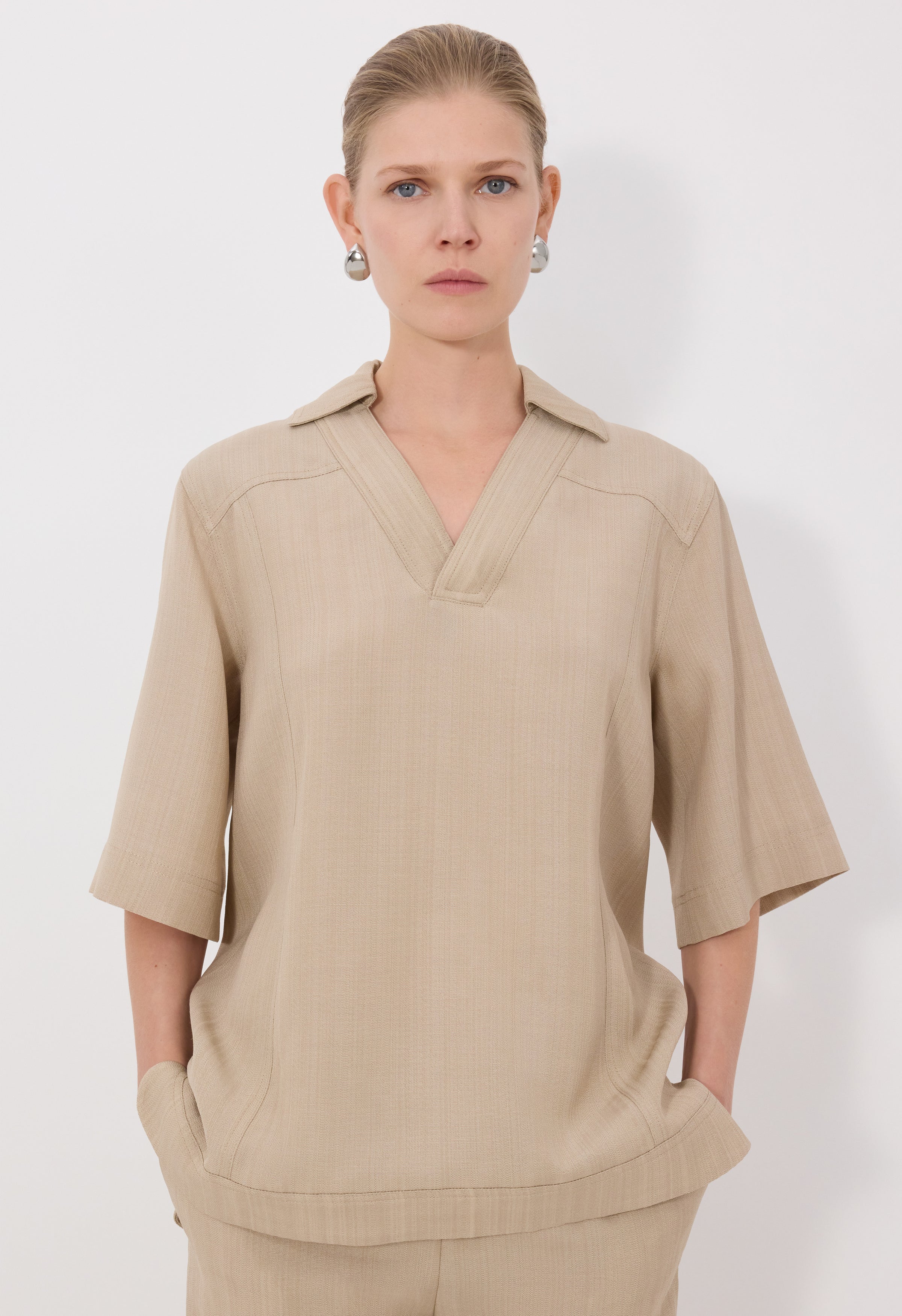 Ermo oversized polo
