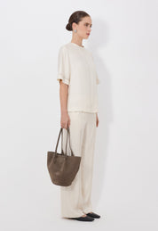 Havana lace detailed t-shirt