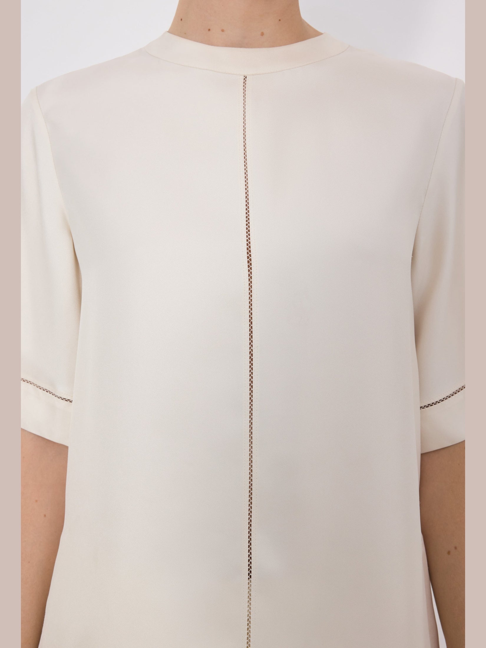 Havana lace detailed t-shirt
