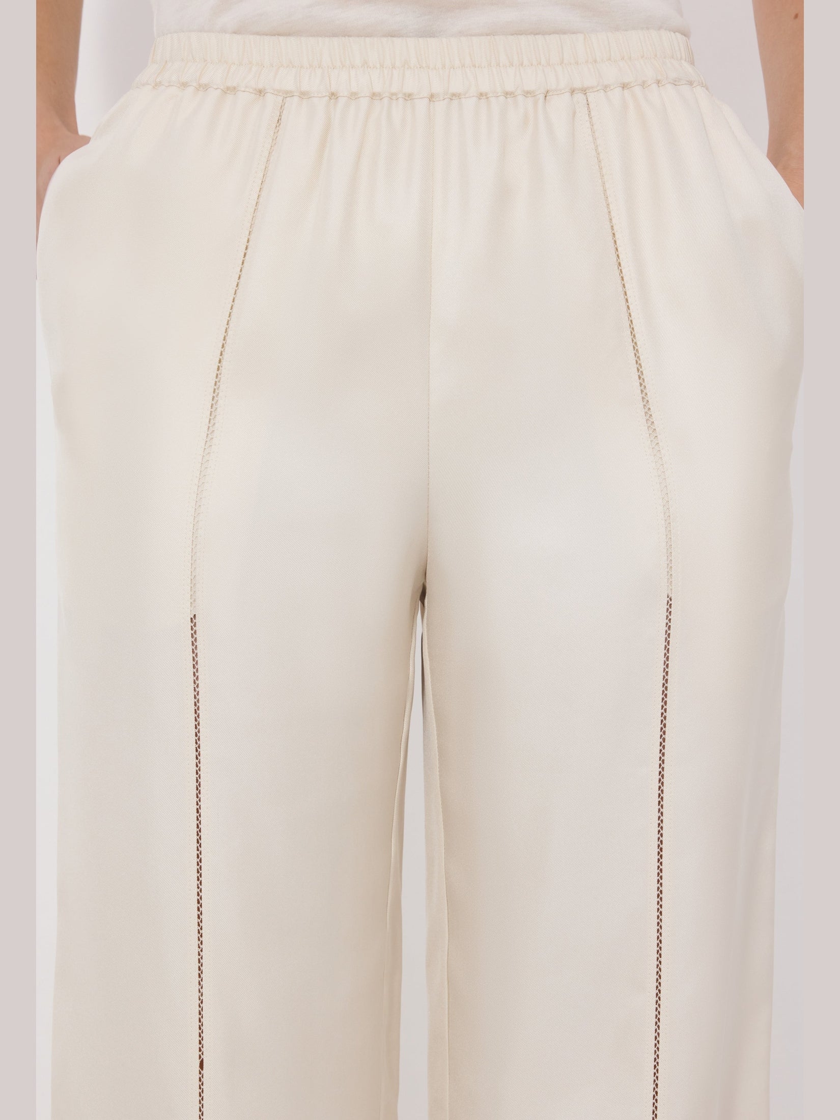 Lars elastic waistband pants